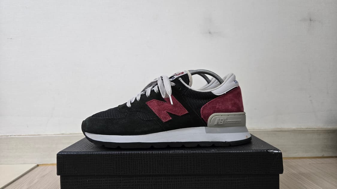 260 뉴발란스 990 v1 USA 블랙레드  상품이미지3