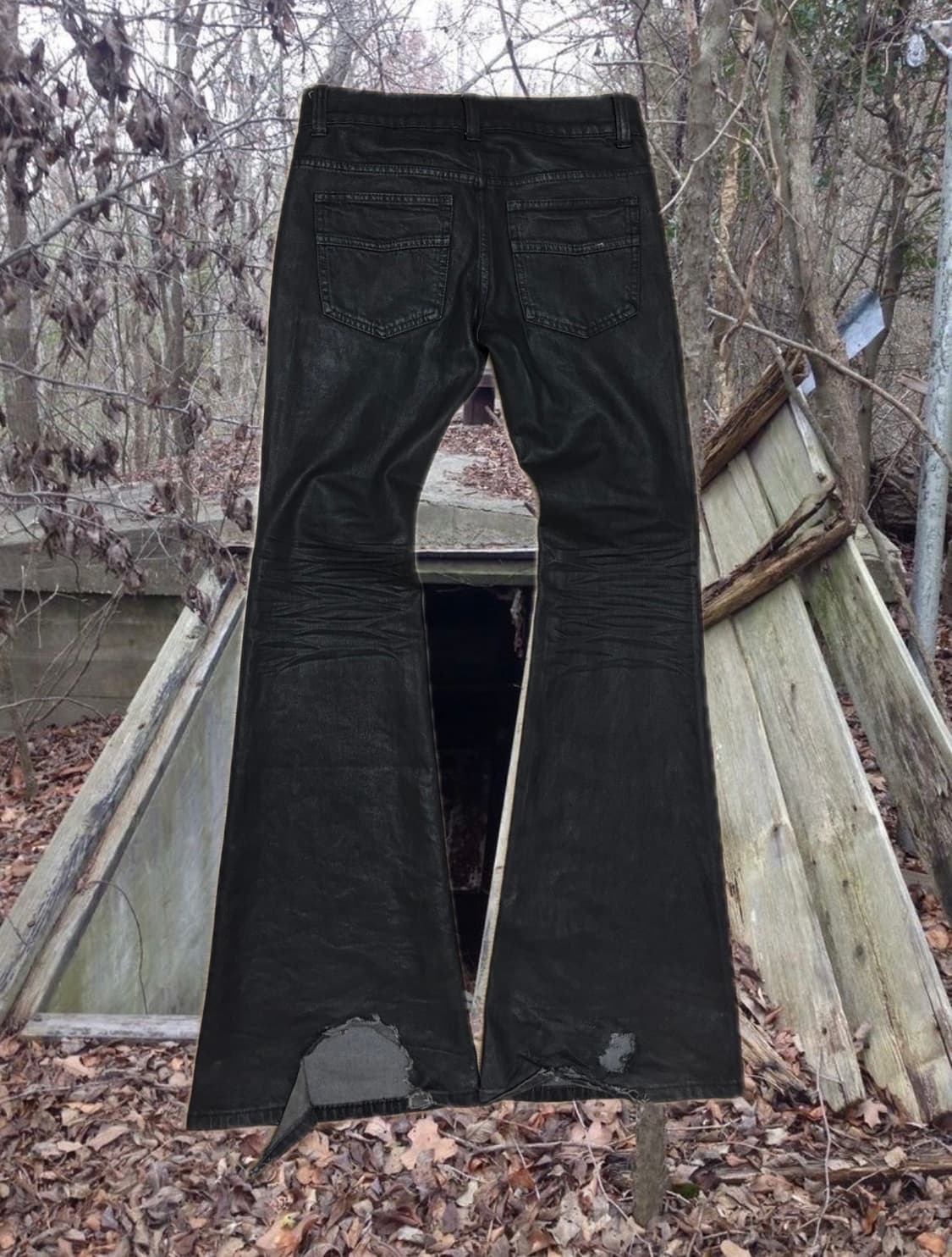 Jaded london bedrock flare jean 상품이미지2