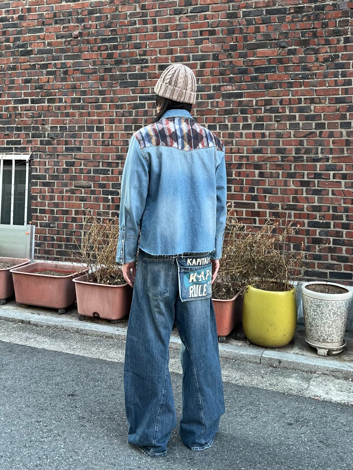 Rework western denim shirt 상품이미지9