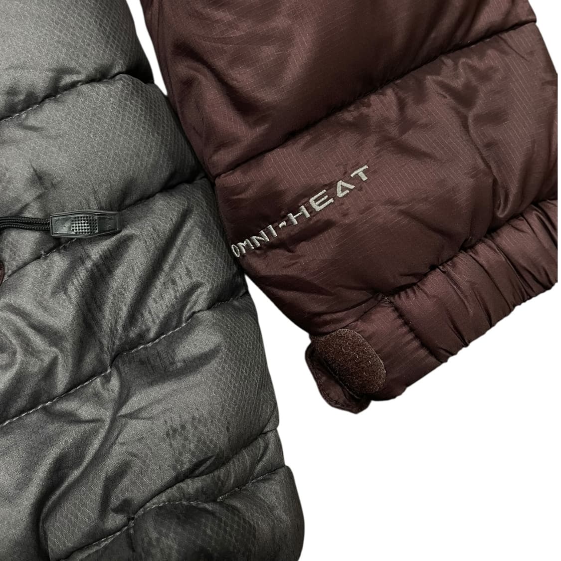 컬럼비아 옴니히트 구스다운 버건디 패딩 상품이미지6