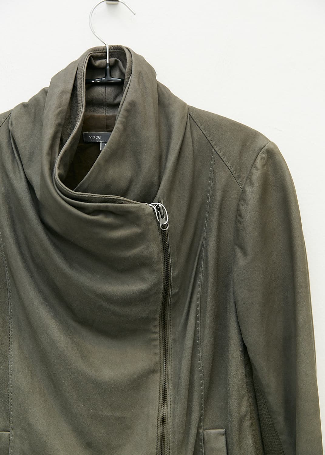 Leather Biker Jacket 상품이미지2