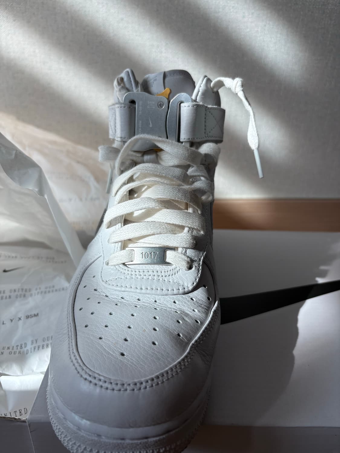 Alyx Air Force 1 High Triple White US 8 상품이미지4