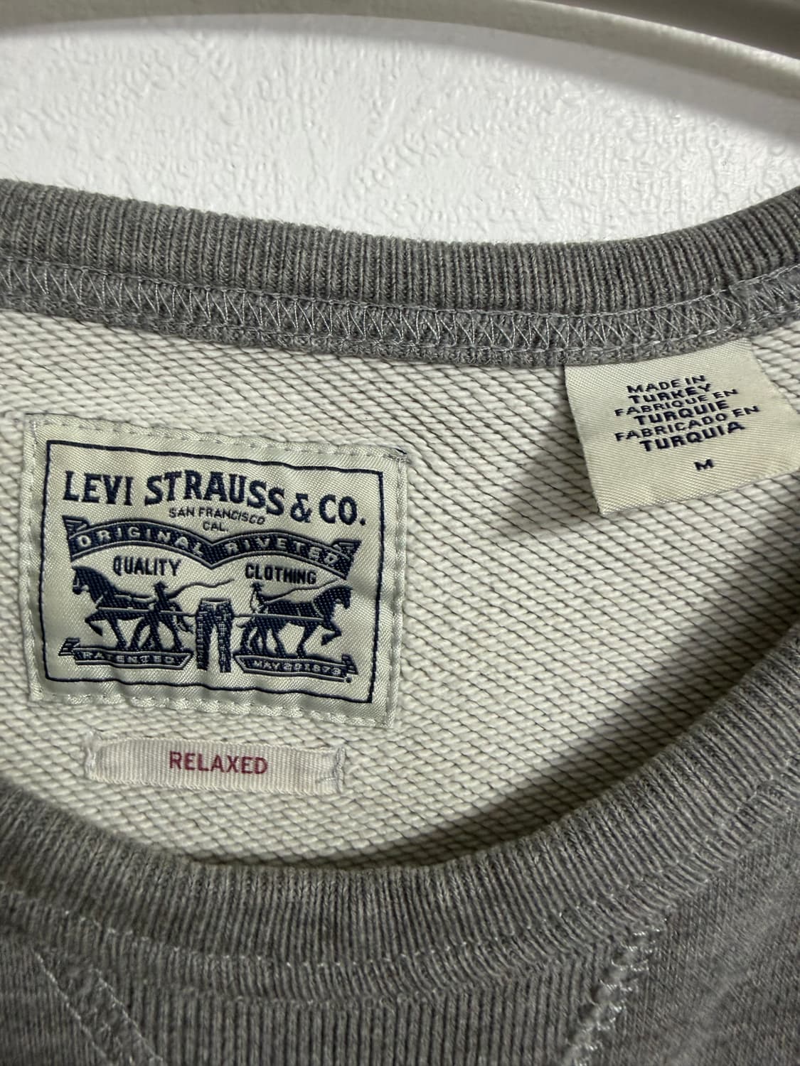 리바이스 헤비 코튼 스웻셔츠 상품이미지3