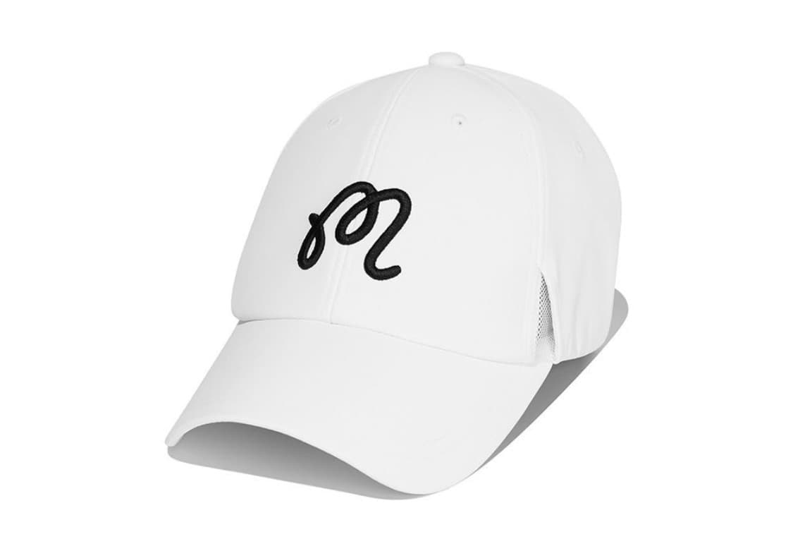 새상품) 말본 골프 선글라스 홀더 볼캡 화이트 판매. 상품이미지2