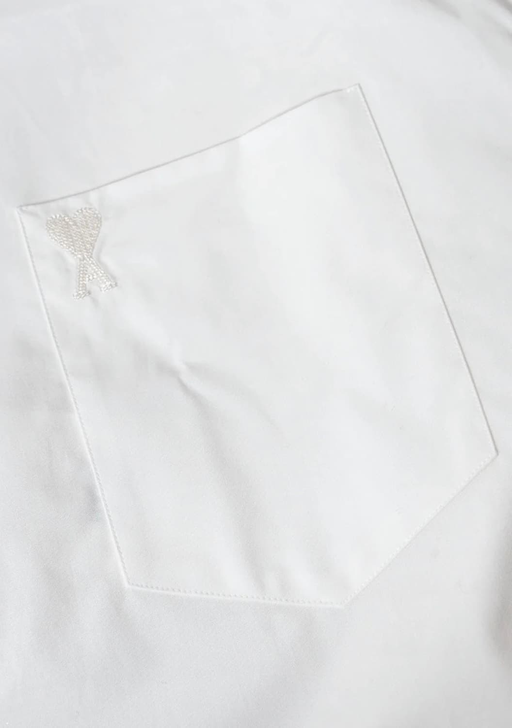 아미 드로스트링 화이트 셔츠 상품이미지3