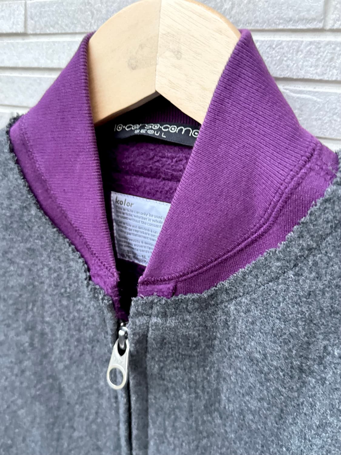 kolor 컬러 레이어드 블루종 상품이미지8