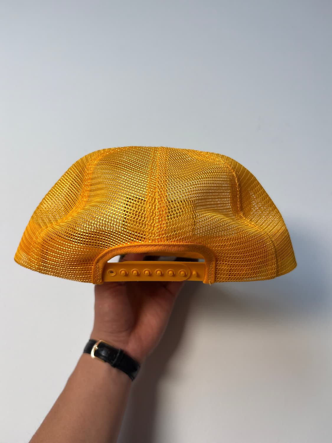 [free] DEKALB 투톤 메쉬 트러커 캡 (green/yellow) 상품이미지2