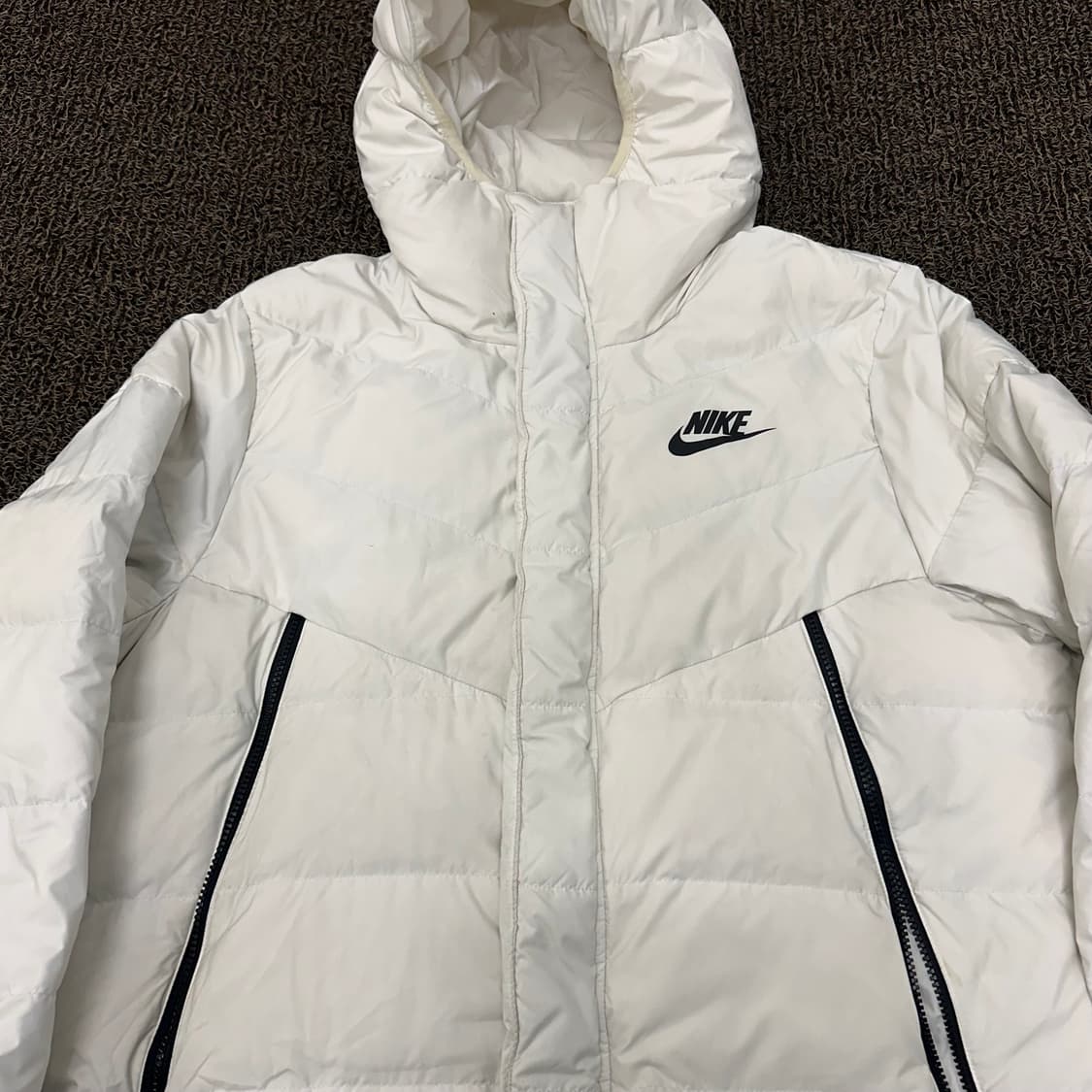 NIKE 나이키 덕다운 롱패딩 화이트 105(XL) 상품이미지2