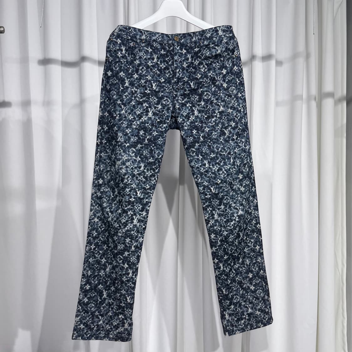 (34) 루이비통 워크웨어 모노그램 데님 팬츠 상품이미지1