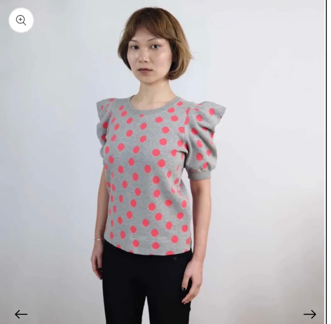  Marc jacobs 00s 도트니트 polka dot knit top 상품이미지1
