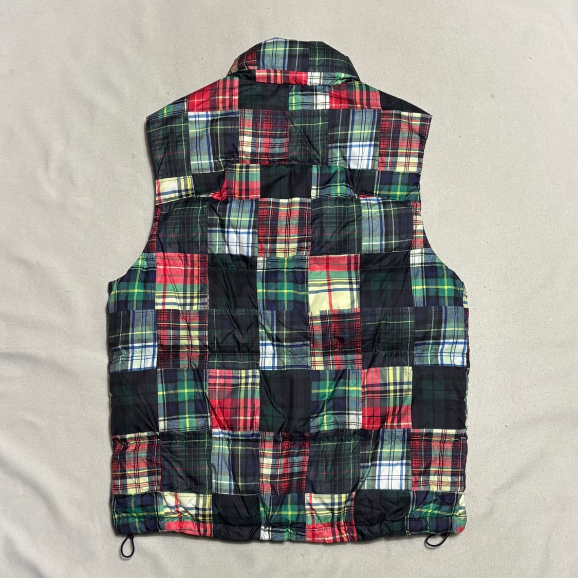 M 폴로랄프로렌 패치워크 패딩 조끼 상품이미지3