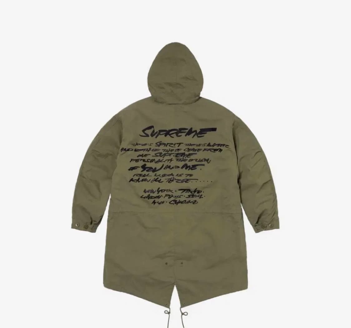 24ss Supreme Futura Fishtail Parka L 상품이미지2