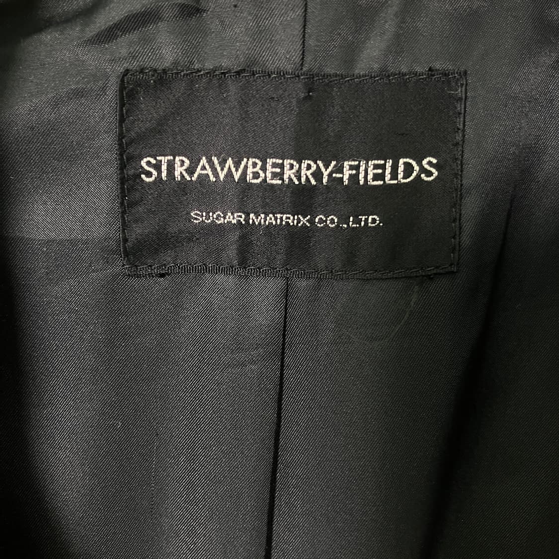 스트로베리 필드 앙고라 울 블렌드 더블 버튼 플레어 코트  상품이미지3