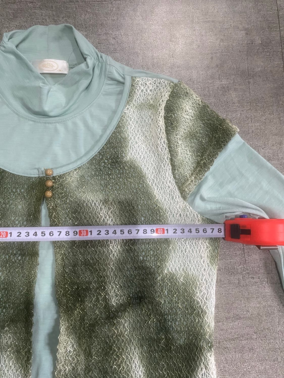 일본빈티지 하구미모리걸 달천깔페어리 백예린깔 레이어드티셔츠 상품이미지2