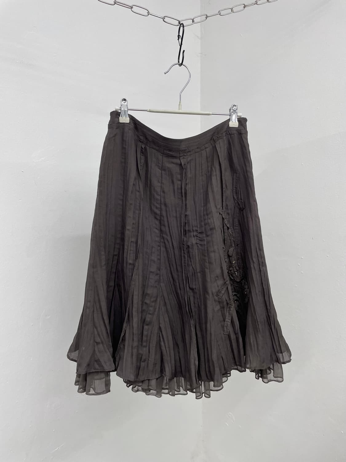 페어리 플리츠 디테일 스커트 상품이미지5