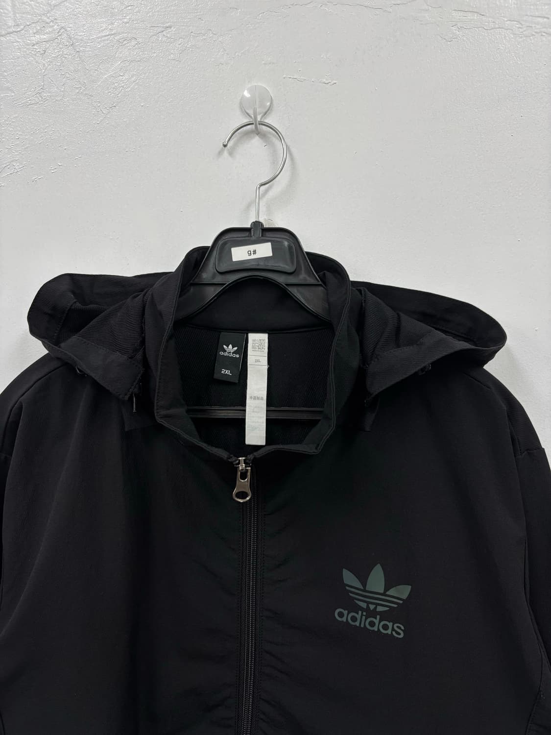 아디다스 후드탈착 텐셀 바람막이 상품이미지2