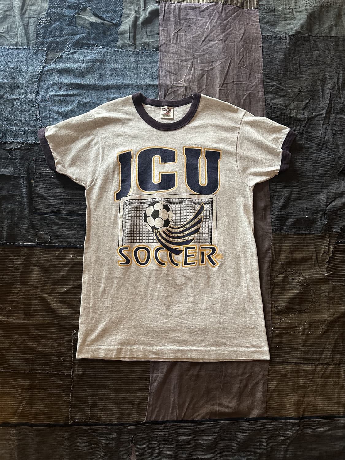 90s USA Oneita Vintage Ringer T Shirt 상품이미지1