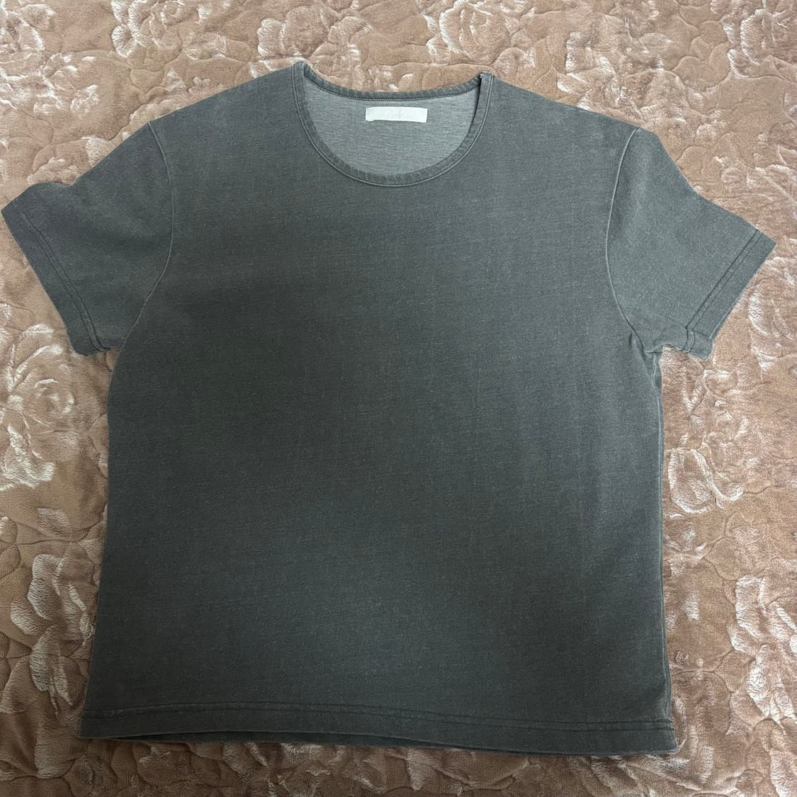 [1] les 레스 Brev 티셔츠 차콜 상품이미지2