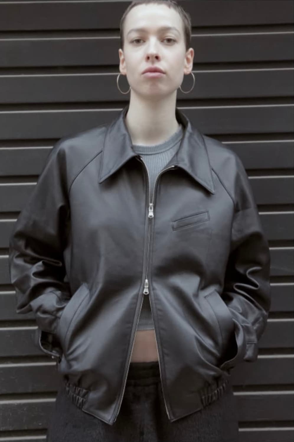 [구매] 머듈 Appendix leather bluson 2사이즈 상품이미지1