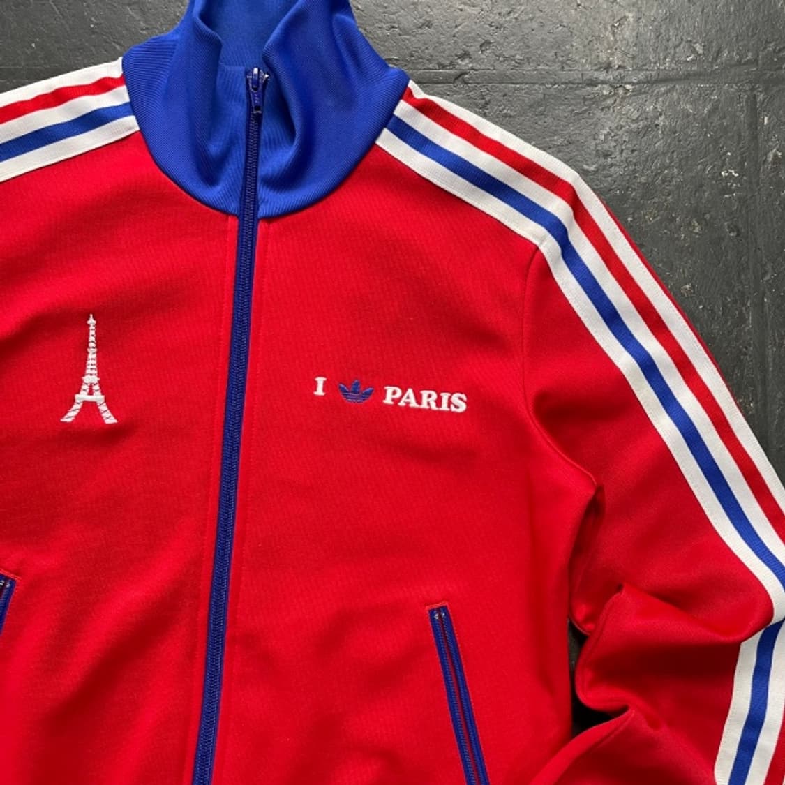 90 아디다스 파리 트랙탑 져지 상품이미지2