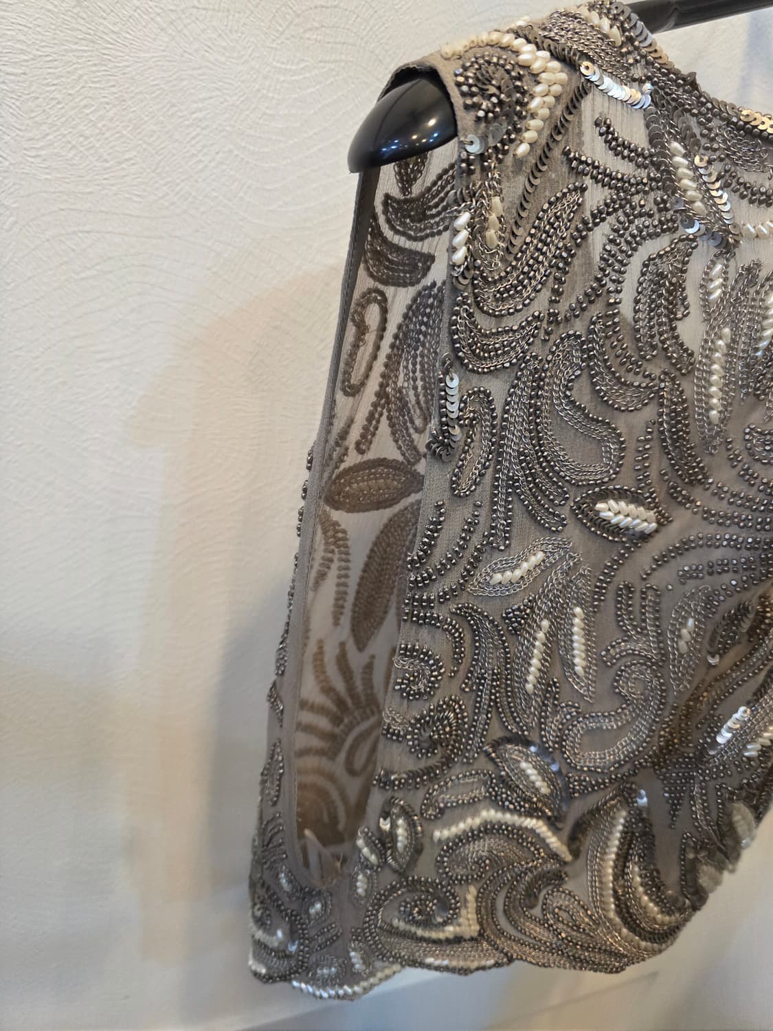 모그 진주비즈 장식 나시겸 베스트 상품이미지7