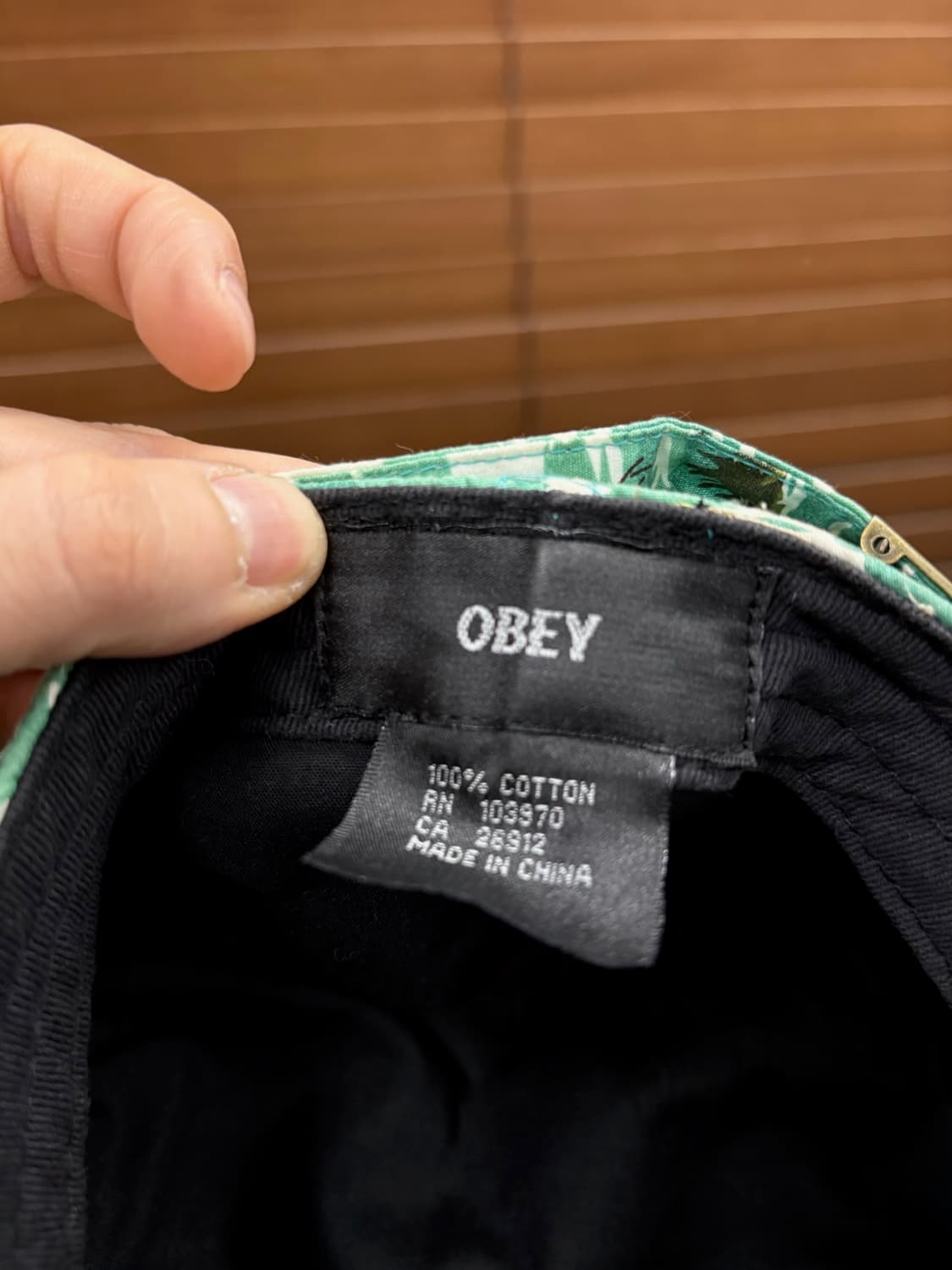 오베이 마우이 5패널 캡 오션 모자 상품이미지6