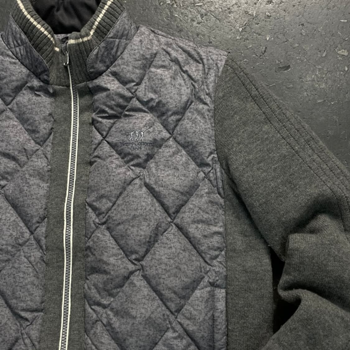 95-100 헨리코튼 하이브리드 니트 점퍼  상품이미지2