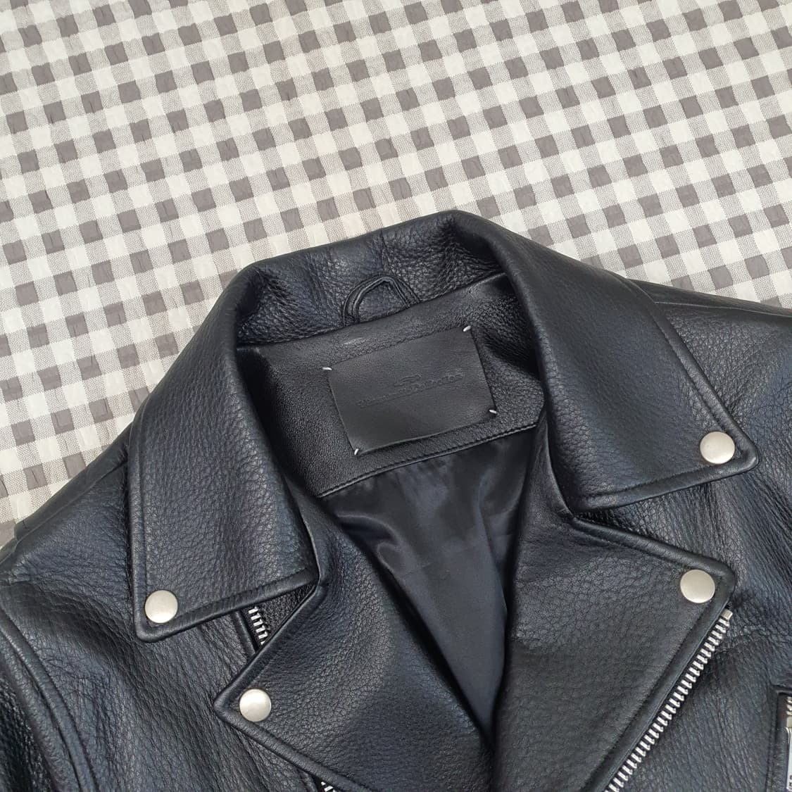 비바스튜디오 컬렉션 라이더 가죽자켓 남자95 상품이미지2