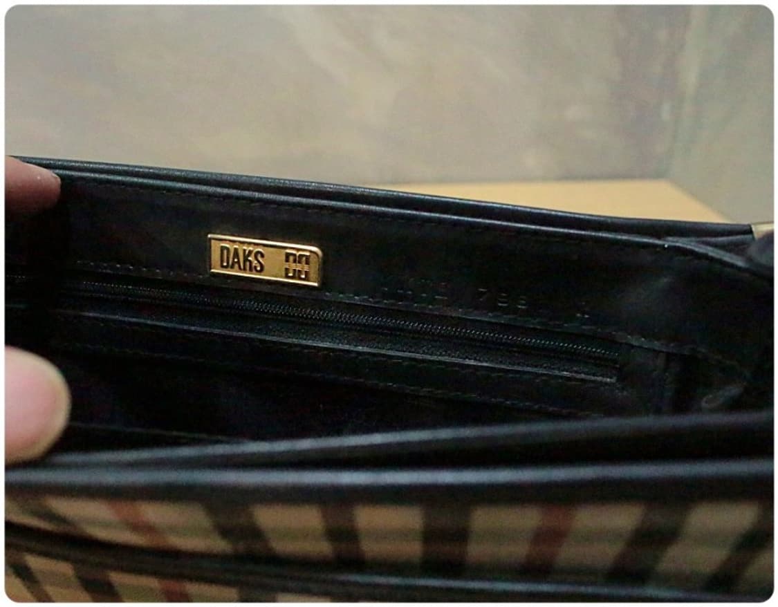 닥스 90s 빈티지 체크 크로스백 상품이미지9