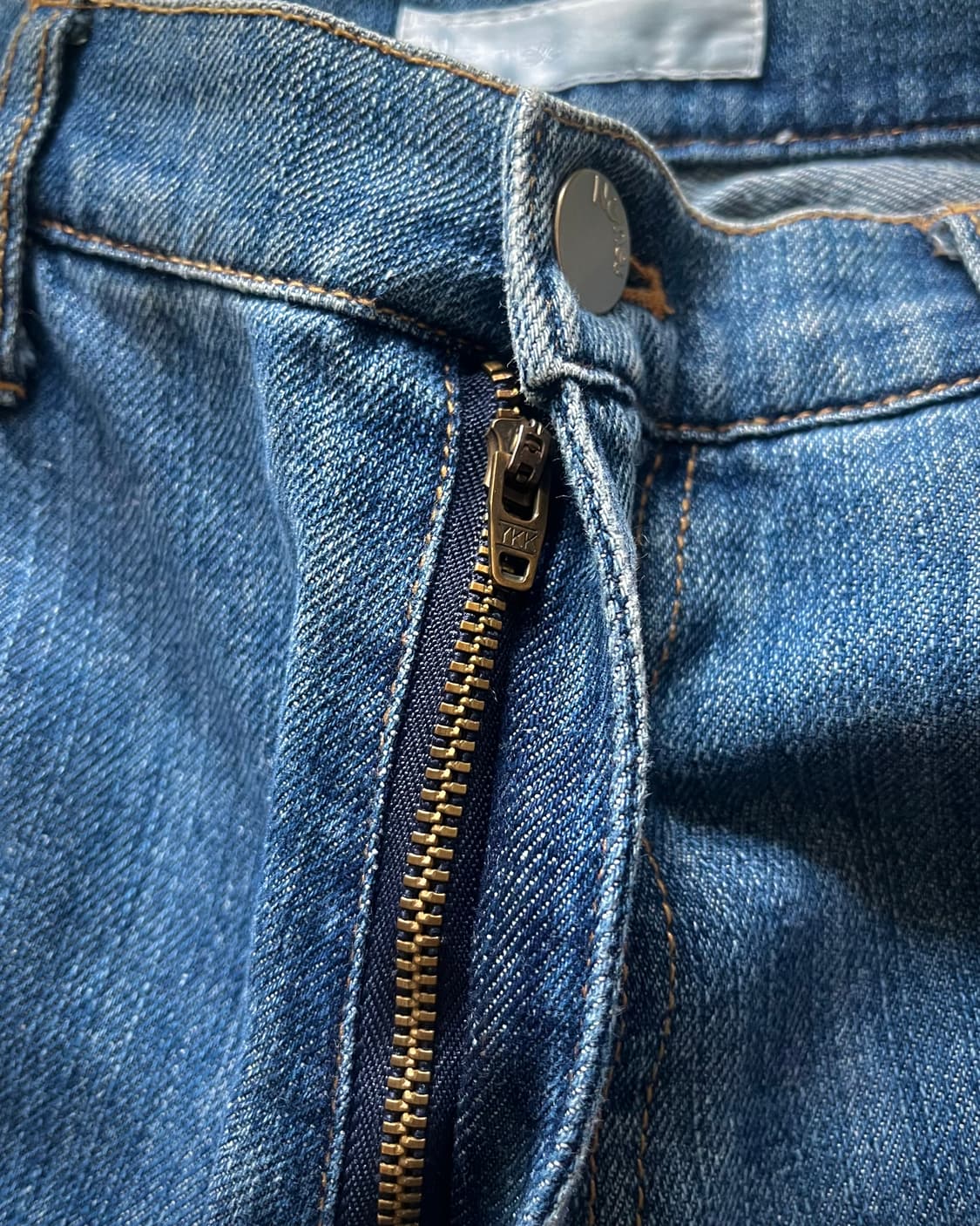 Ne-net Archive Owl Fur Trim Denim Pants 상품이미지7