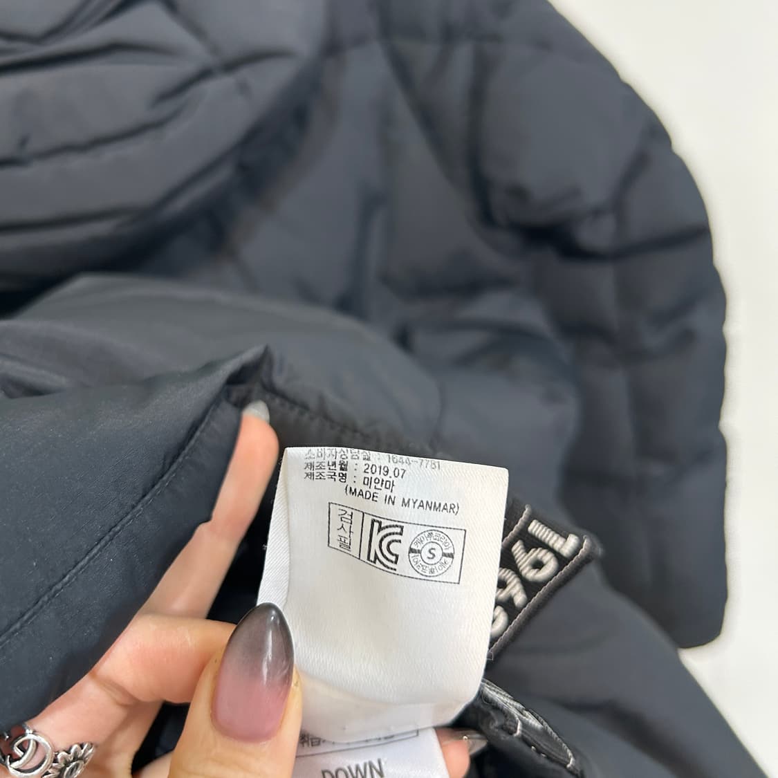 아이더 키즈 구스다운 롱패딩 140  상품이미지5