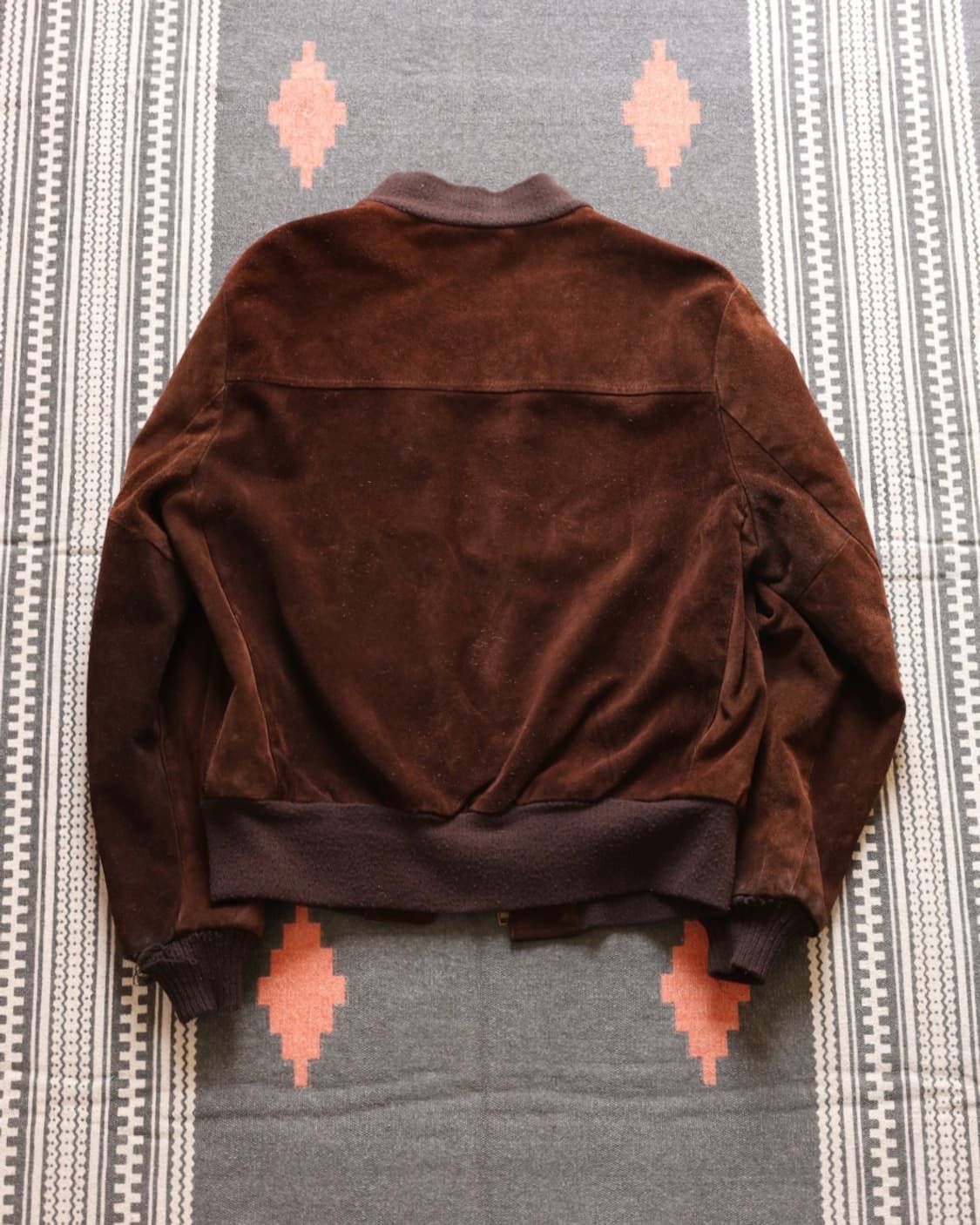 시어스 sears the leather shop 70s 스웨이드봄버자켓 상품이미지6