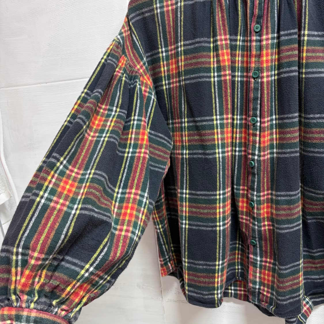 코튼 벌룬 일본빈티지 모리걸 블라우스  상품이미지3