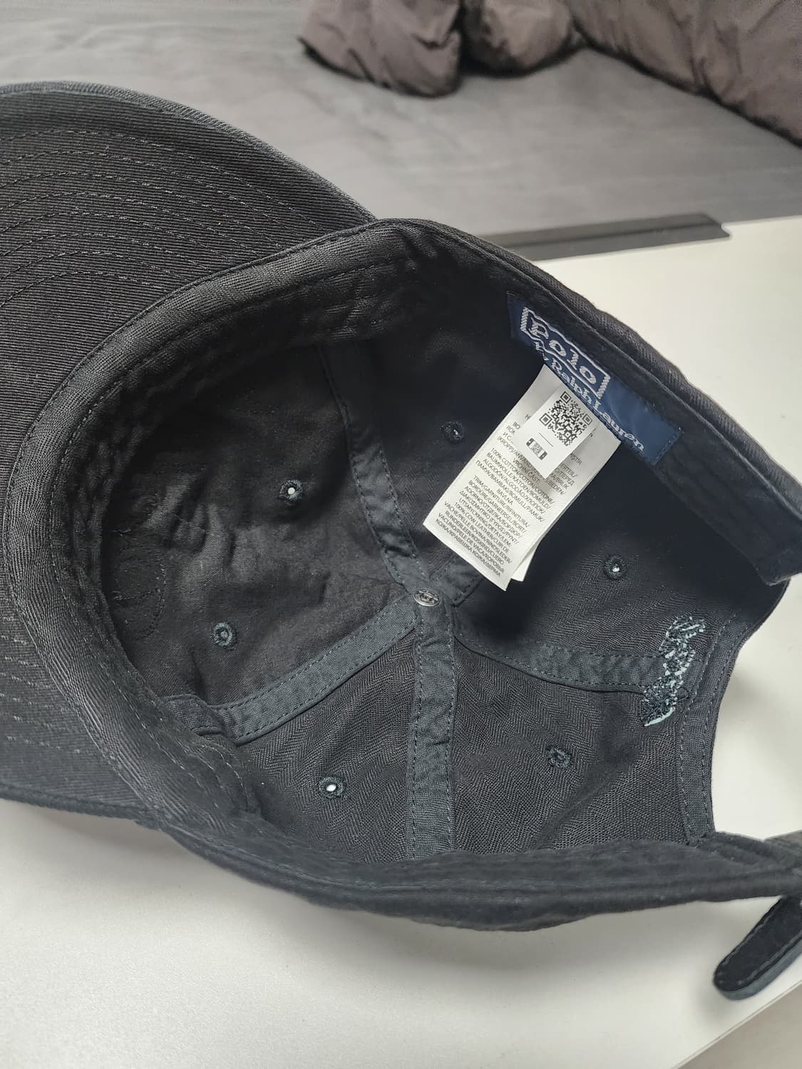 새제품) 폴로 해링본 볼캡 25ss 상품이미지6