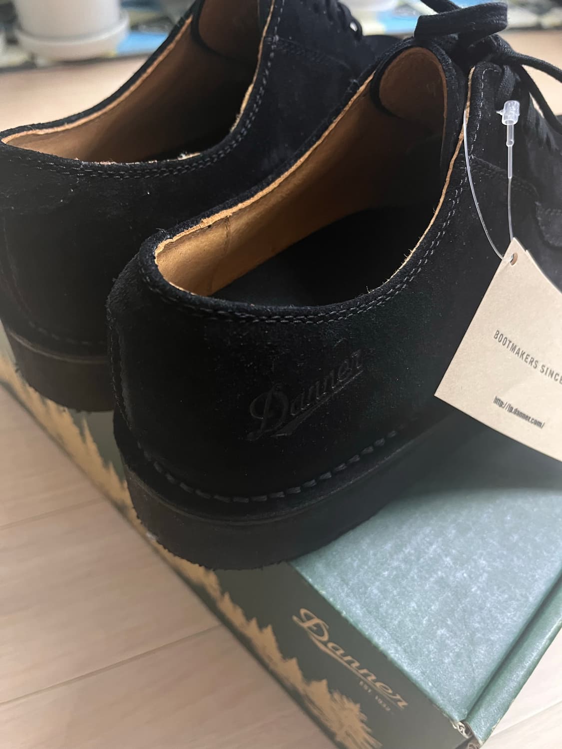 대너 포스트맨 블랙 스웨이드 새상품 상품이미지3