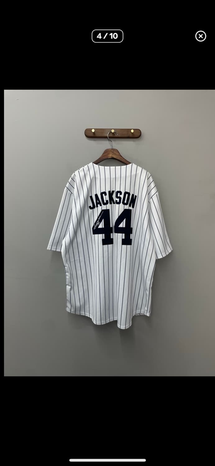 MLB 마제스틱 뉴욕양키스 레지 잭슨 유니폼 반팔 져지 A2326 상품이미지3