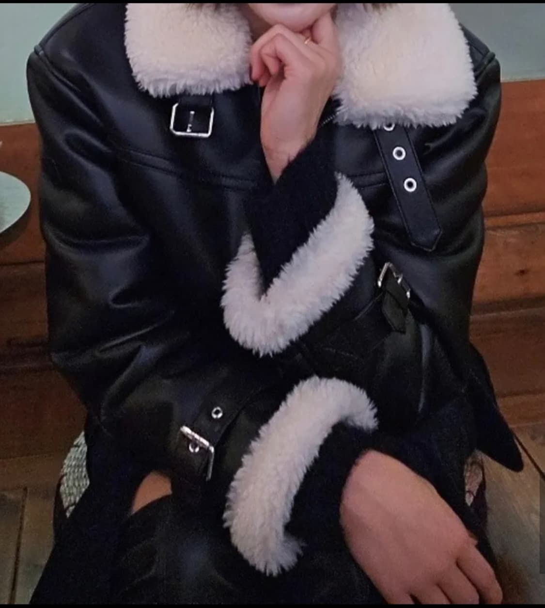 레더리 무스탕 상품이미지3