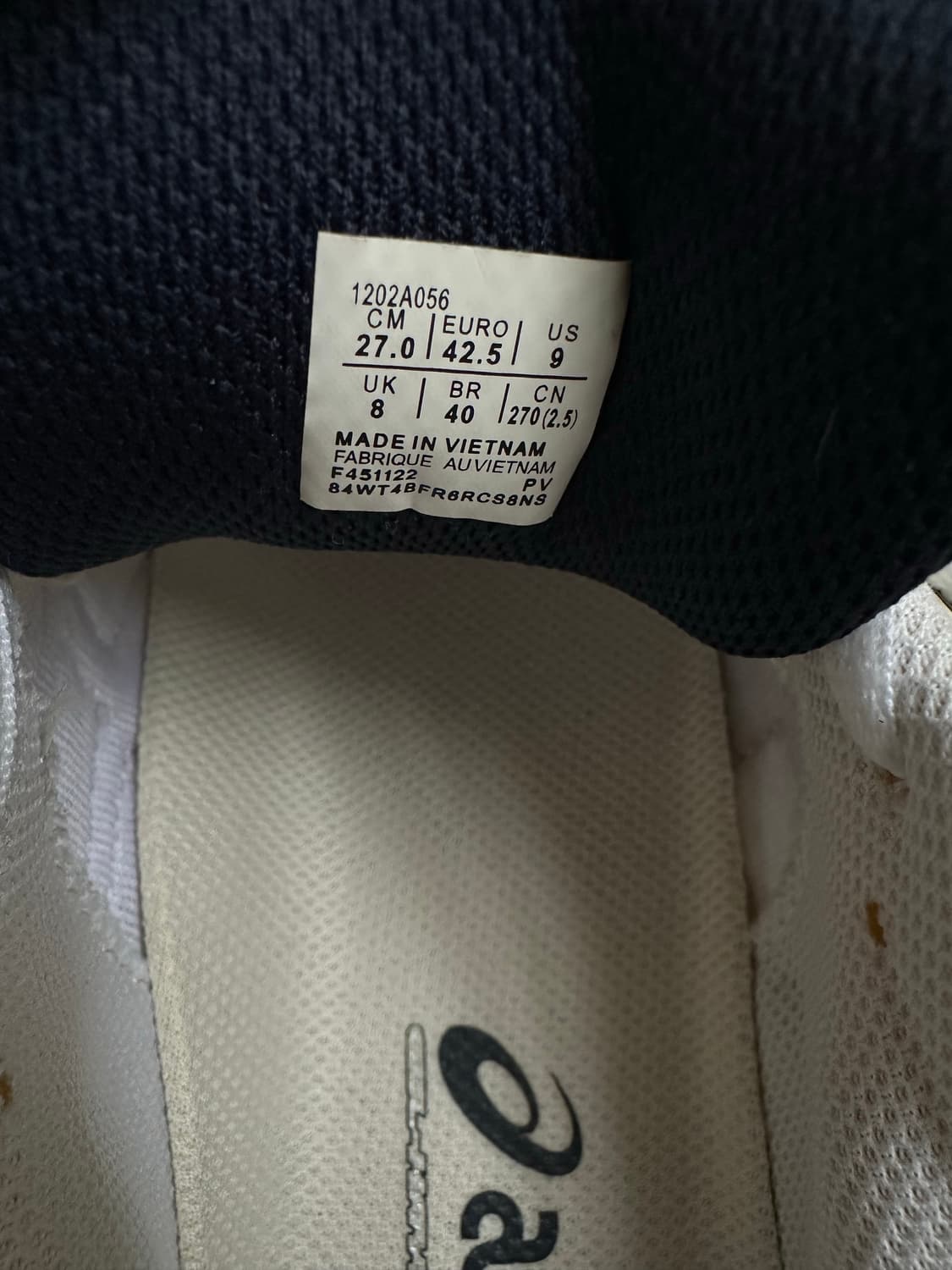 아식스 젤 카야노 14 흰/실버 270mm 상품이미지7