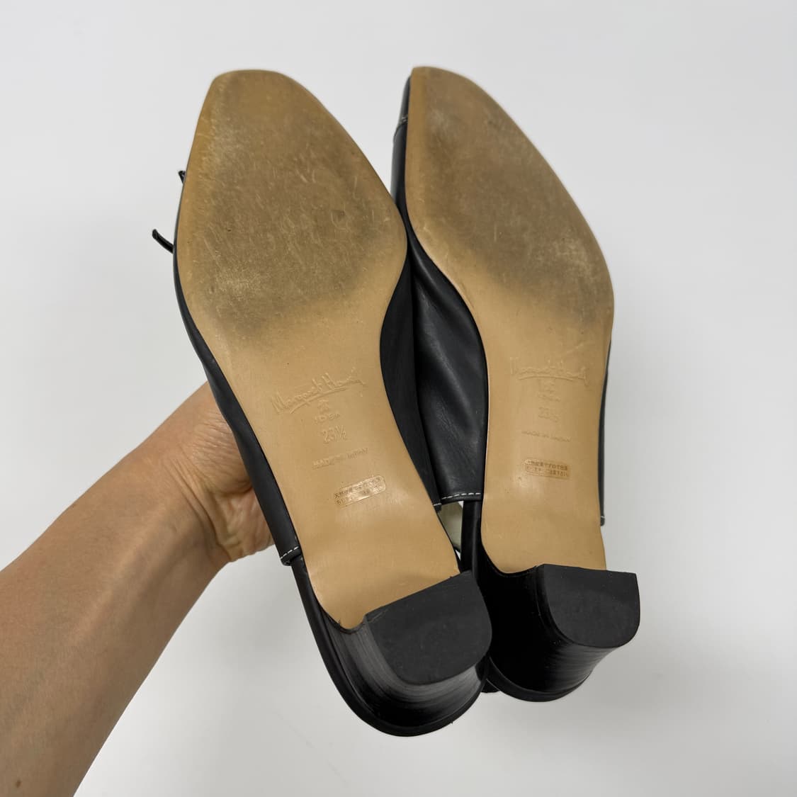 Margaret Howell contrast stitch flat 상품이미지8