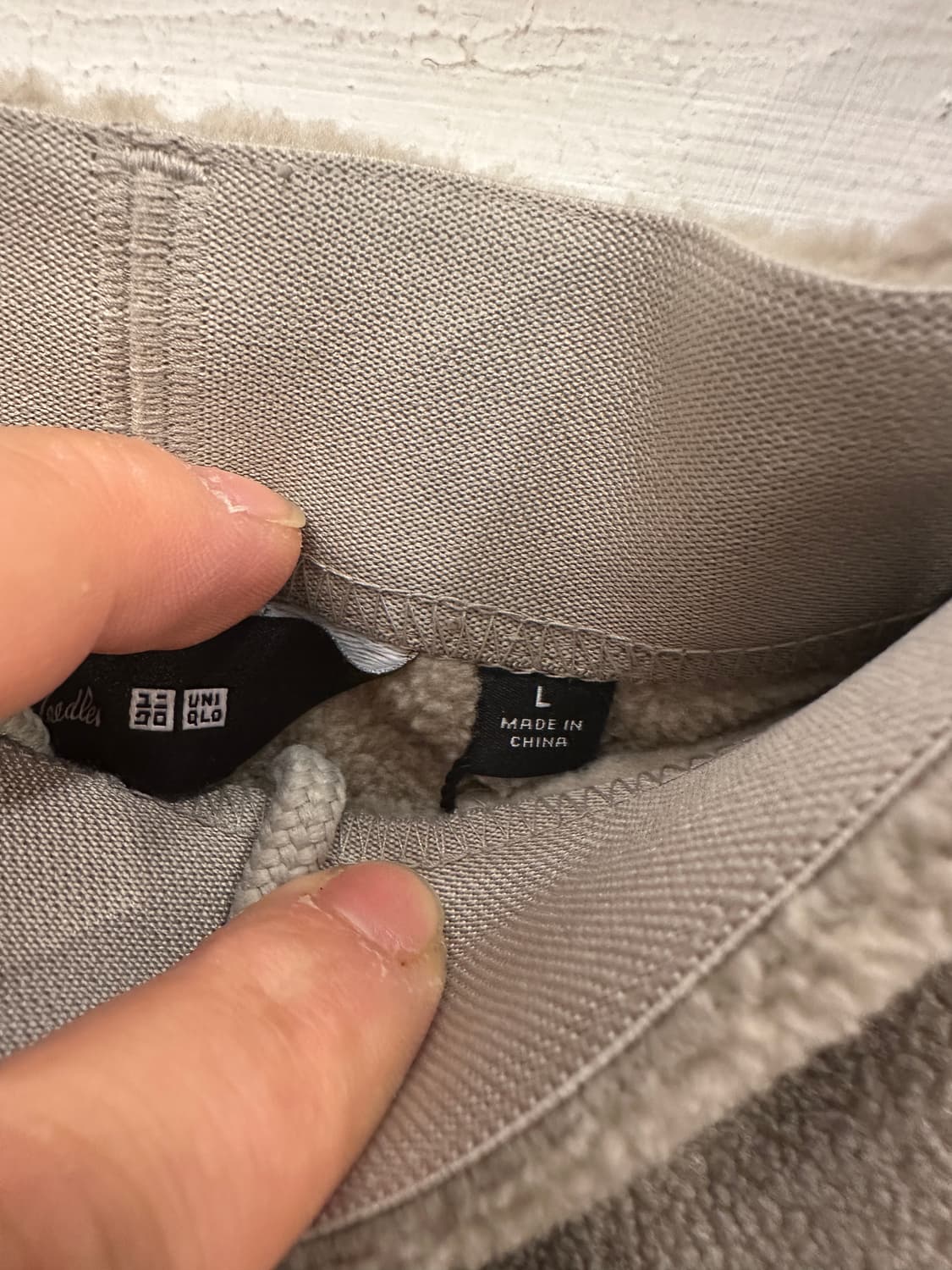 유니클로X니들스 후리스 바지 상품이미지3