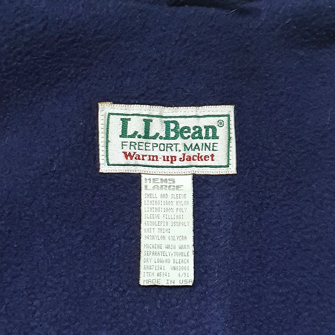 엘엘빈 90s 웜업 자켓 그레이 백패치 L (105-110) 상품이미지10