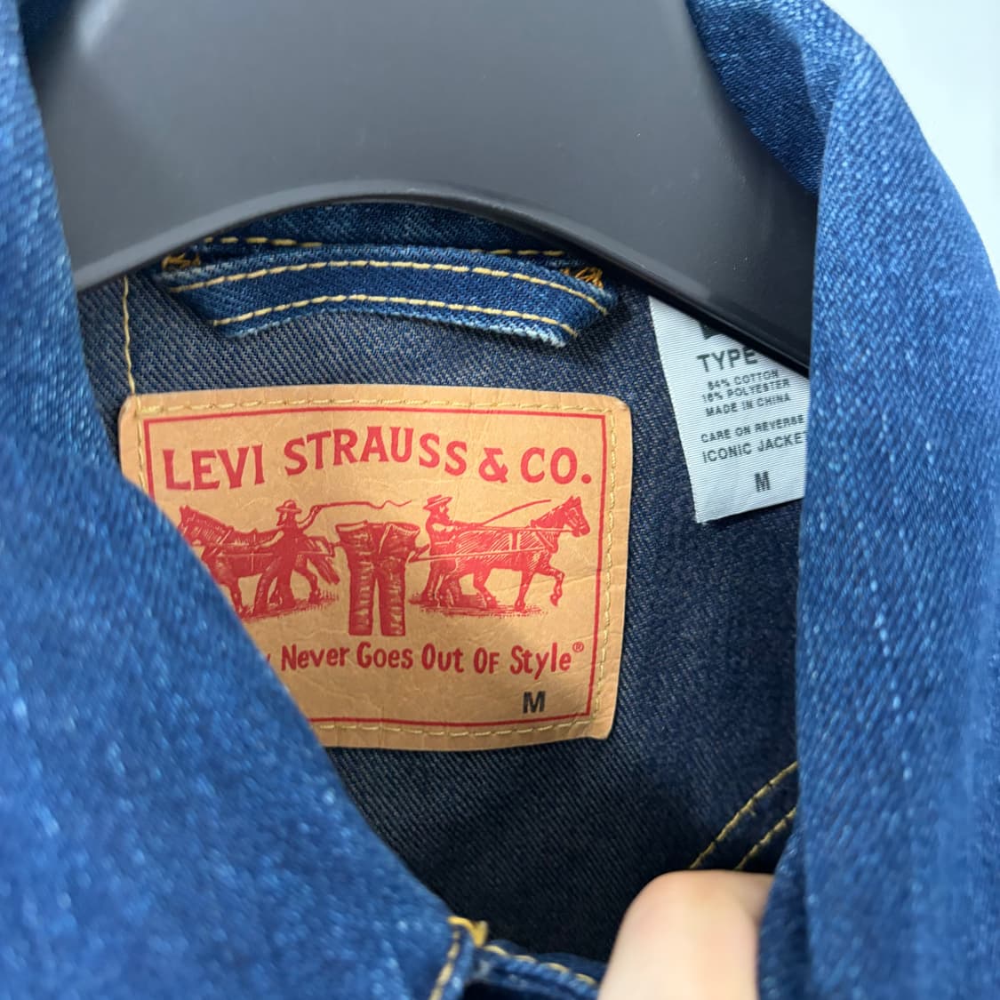 리바이스 타입1 데님 트러커 자켓 상품이미지8