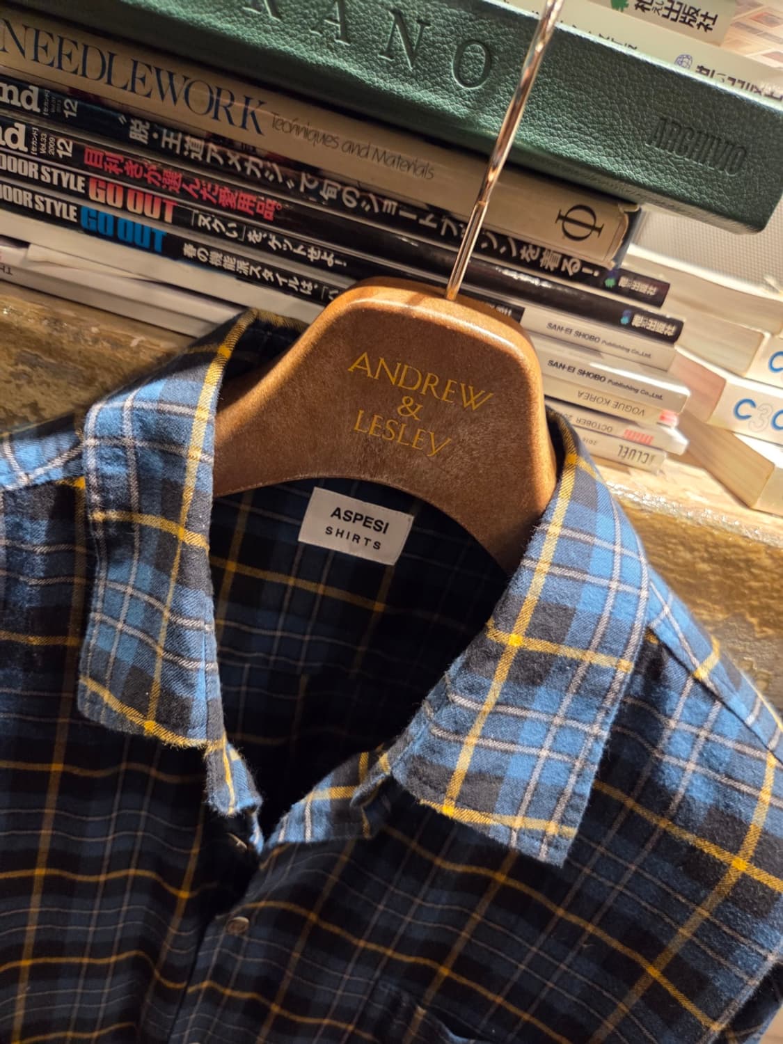 아스페시 플란넬셔츠 상품이미지3