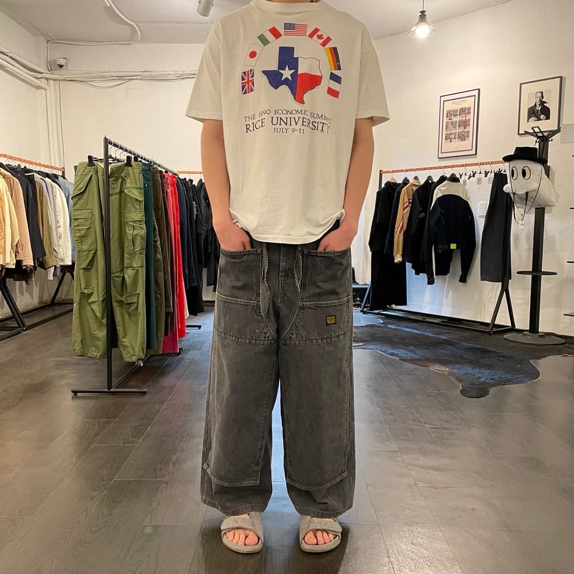 캐피탈 카펜터 데님팬츠 상품이미지4