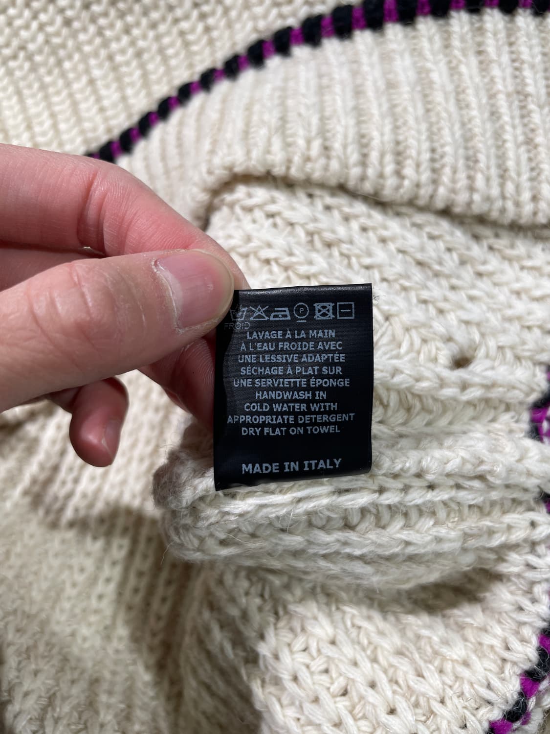 이자벨 마랑 아이보리 쿠퍼 자카드 스웨터 상품이미지9