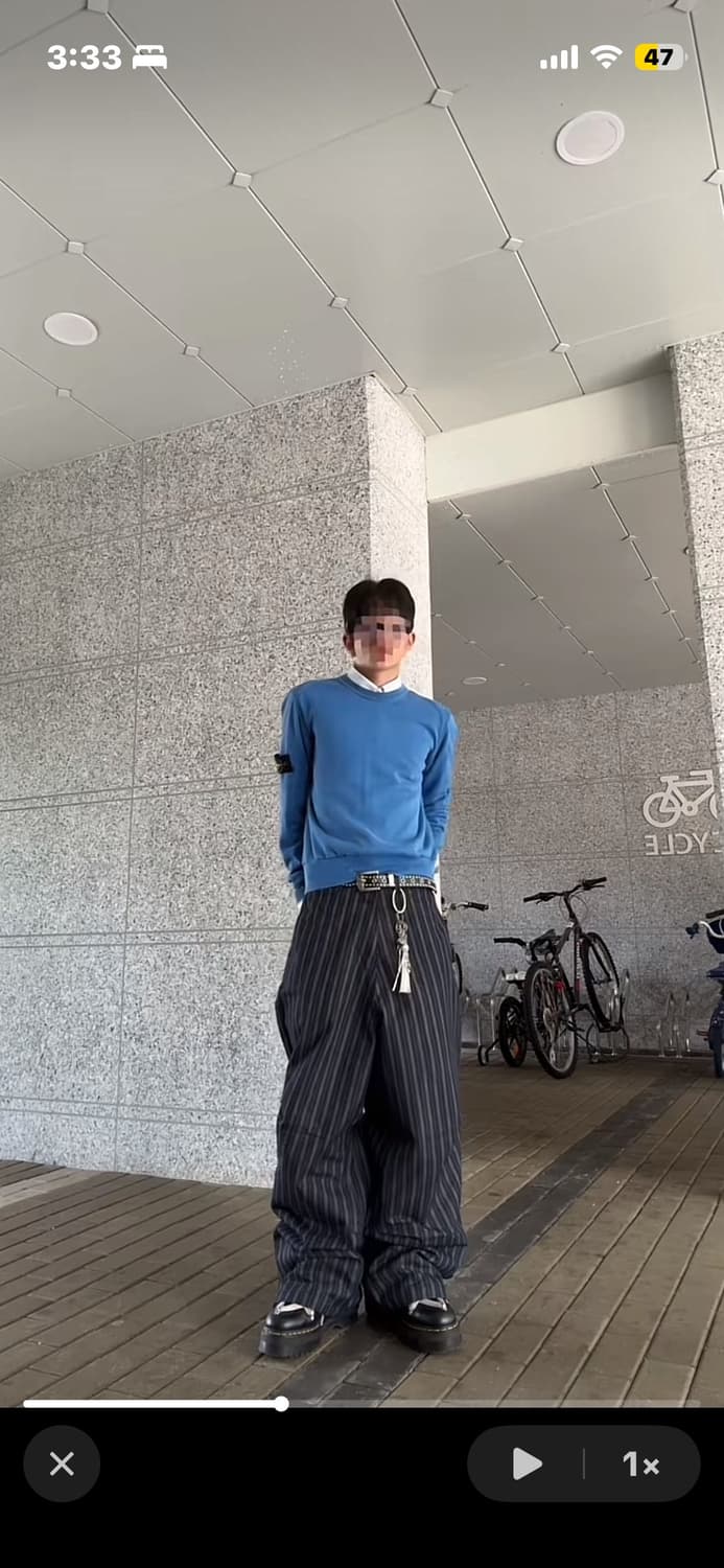 (임채윤 착용) 스톤아일랜드 니트 상품이미지1