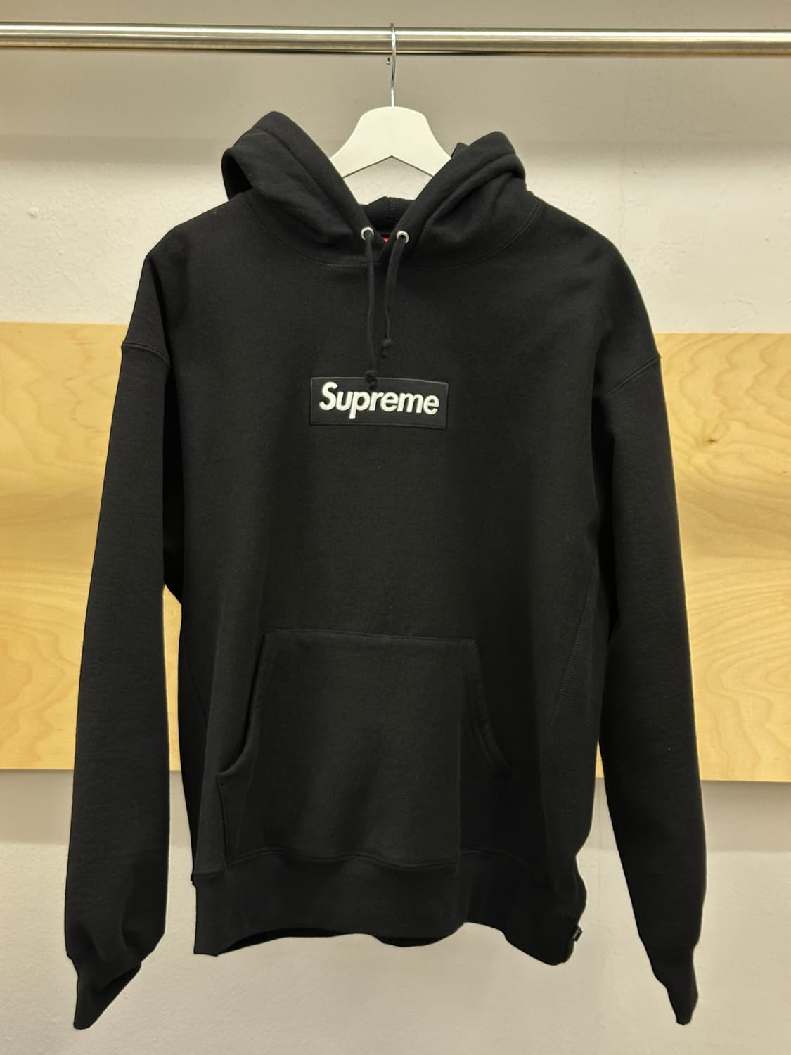 [M] 슈프림 박스로고 후드 블랙 - 24FW 상품이미지1