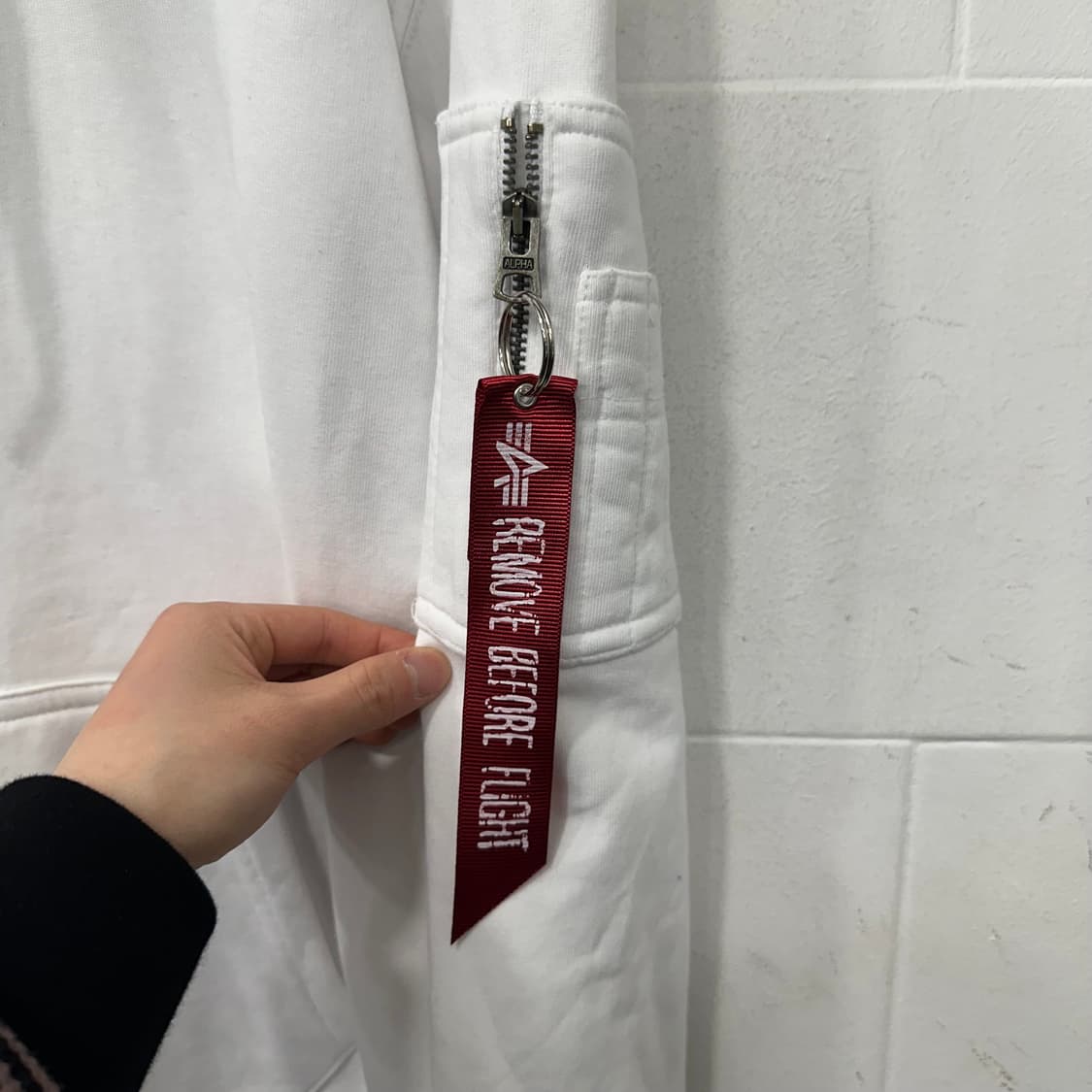 알파인더스트리 NASA 후드티 상품이미지4