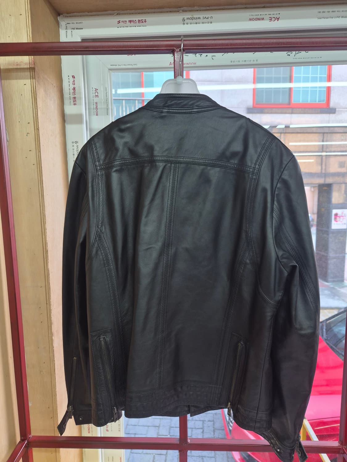 105) ZIOZIA 지오지아 양가죽 라이더 자켓 팝니다 상품이미지2