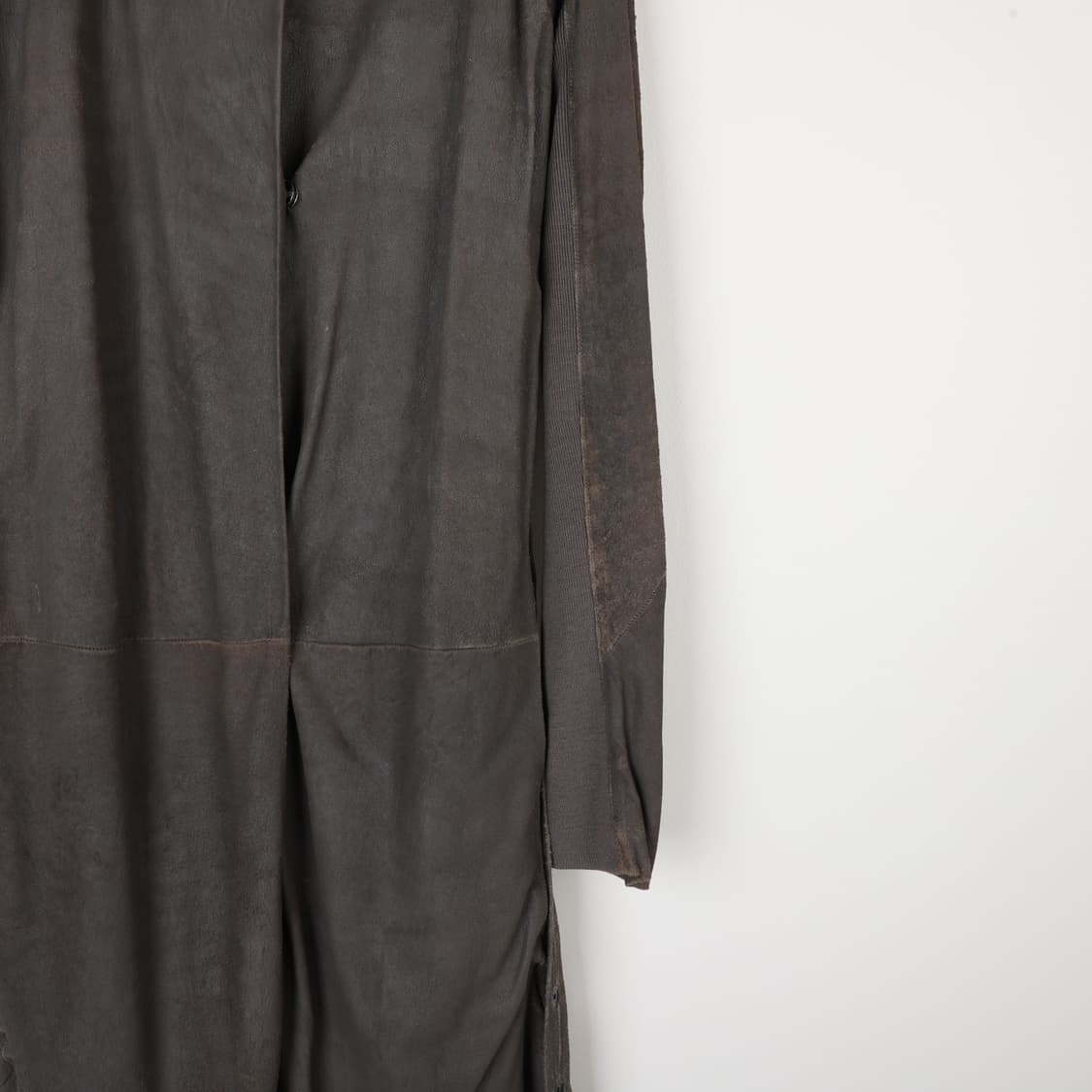 46 / Rick Owens 릭오웬스 가죽 코트 상품이미지5